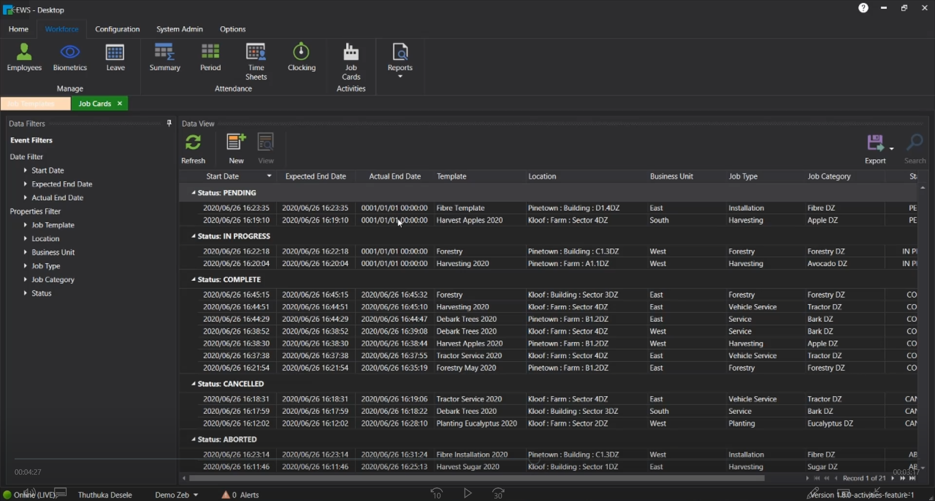 ews-job-cards-feature